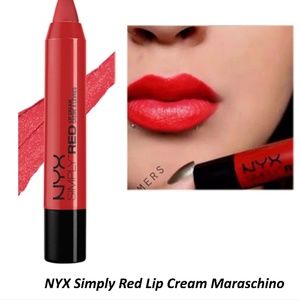 NWT Simply Red Maraschino lip cream
